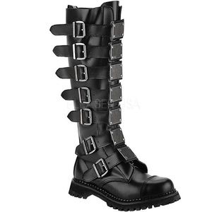 Demonia Men’s goth boots club raver